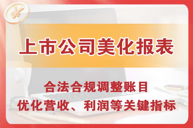 资阳上市公司美化报表